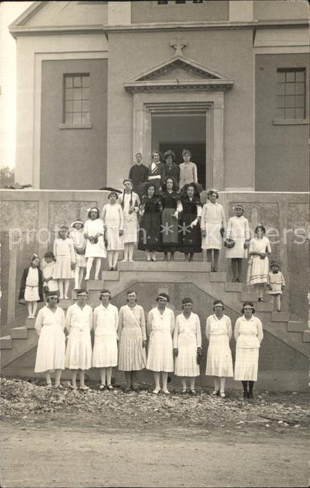 Dornach Elsass Konfirmandengruppe