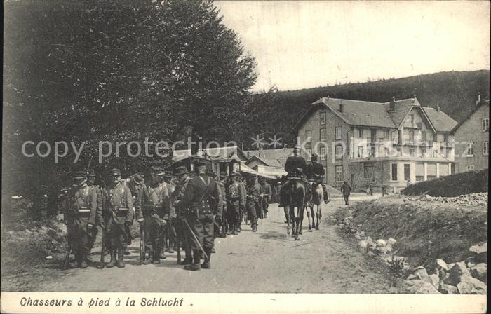 Schlucht La Chasseurs