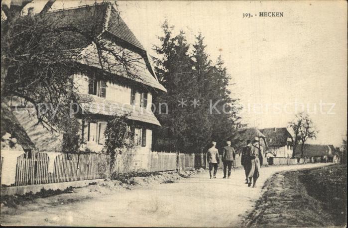 Hecken Haut-Rhin Ortsansicht