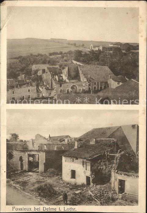 Fossieux Bombardierung