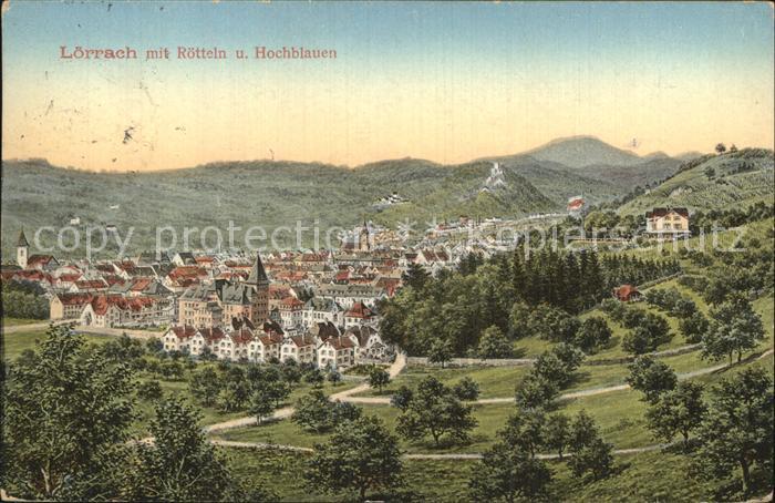 LoeRRACH Baden BW Roetteln Hochblauen