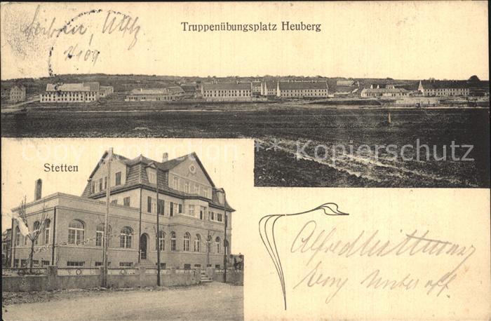 Stetten kalten Markt Truppenuebungsplatz