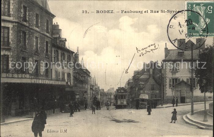Rodez Faubourg Rue Syre