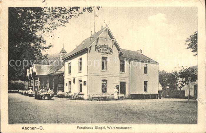 Aachen Forsthaus Siegel Waldrestaurant