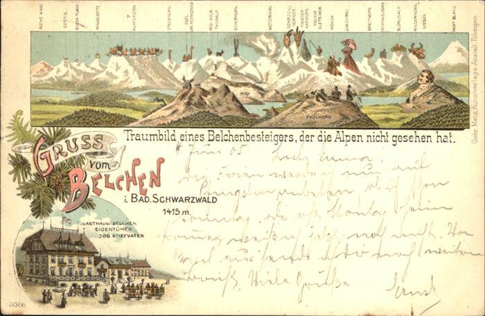 Belchen Baden Berghaus Alpenblick