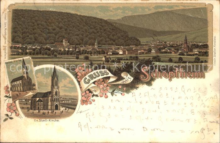 Schopfheim Stadtkirche Panorama