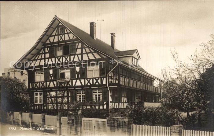 Amriswil TG Pfarrhaus Fachwerk