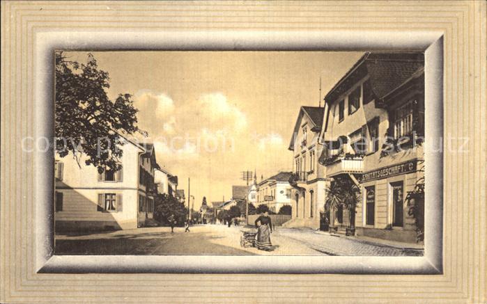 Amriswil TG Bahnhofstrasse Kuenstler Bild