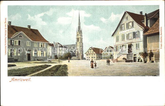 Amrisweil TG Kirche Gasthaus