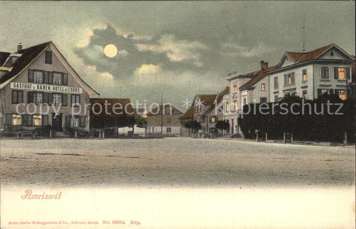 Amriswil TG Gasthof Baeren Hotel Mondschein