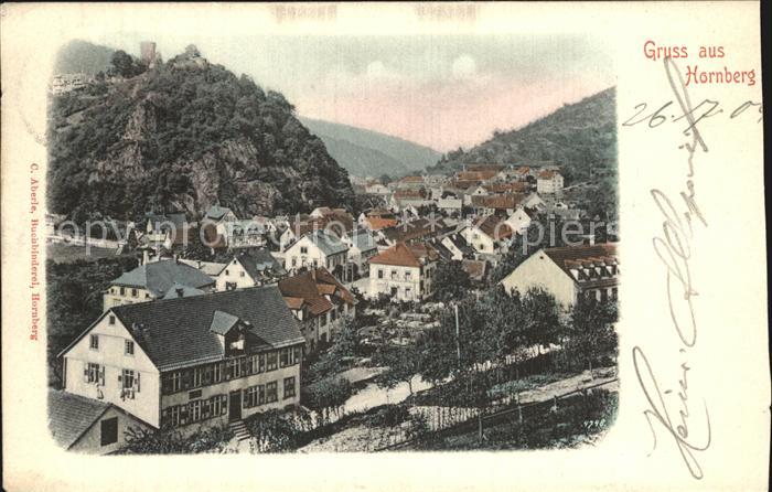Hornberg Schwarzwald Panorama Burg