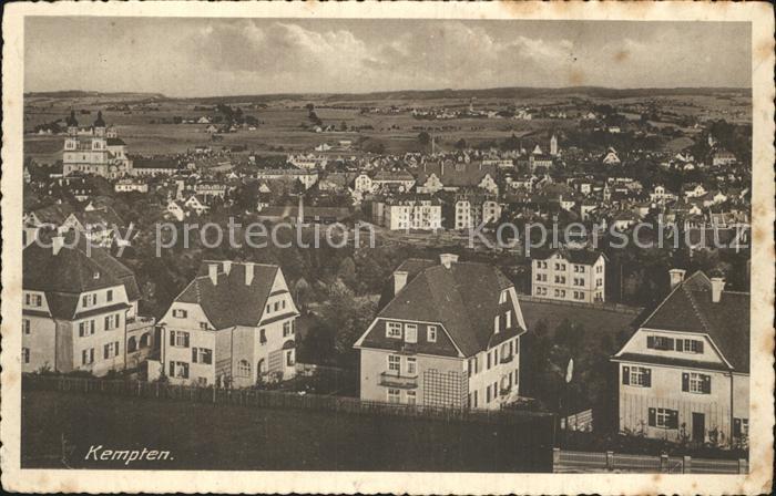 Kempten Allgaeu Panorama