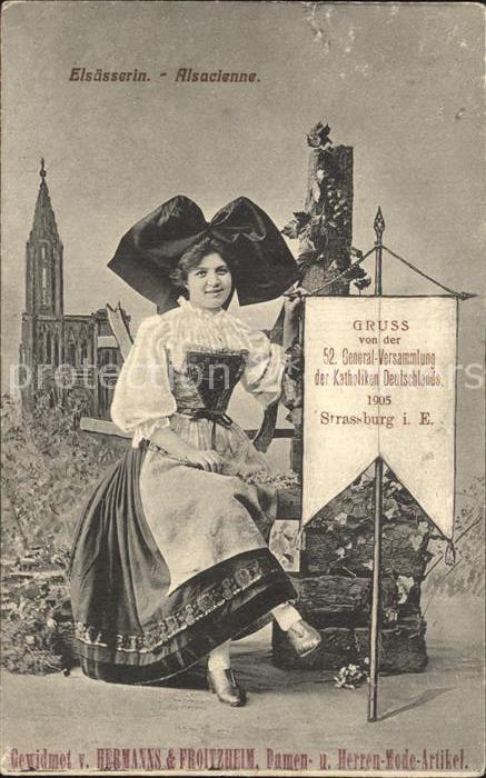Strassburg Elsass Generalversammlung Katholiken Elsässeri