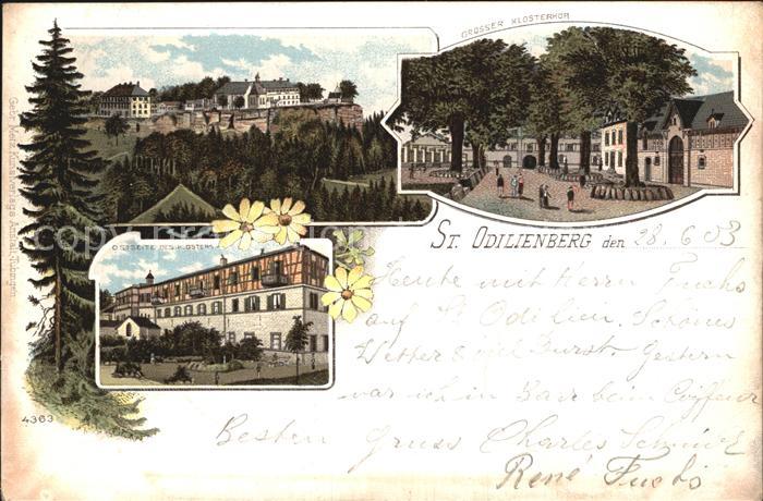 Odilienberg Mont-Ste-Odile St Kloster Thor