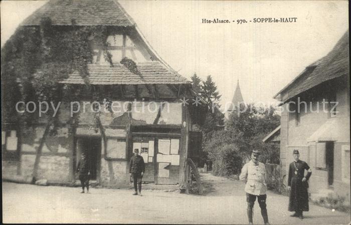 Soppe-le-Haut Soldaten