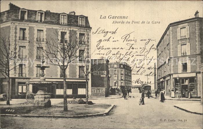 La Garenne-Colombes 92 Pont Gare