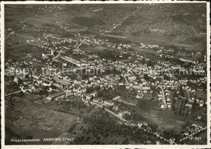 Amriswil TG Flugaufnahme