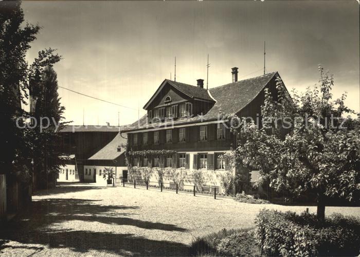 Braunau TG Gutswirtschaft Gasthof Pension Riethuesli