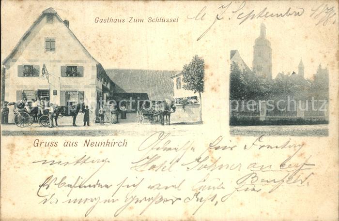 Neunkirch Elsass Gasthaus zum Schlüssel