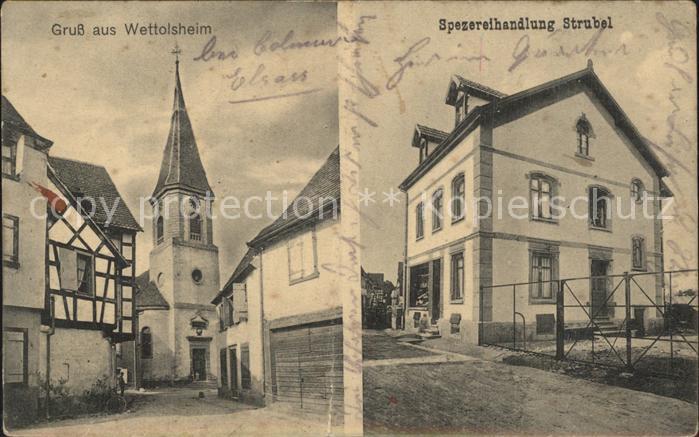 Wettolsheim Spezereihandlung Strubel
