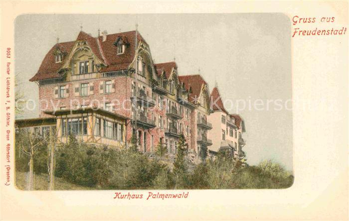 FREUDENSTADT BW Kurhaus Palmenwald