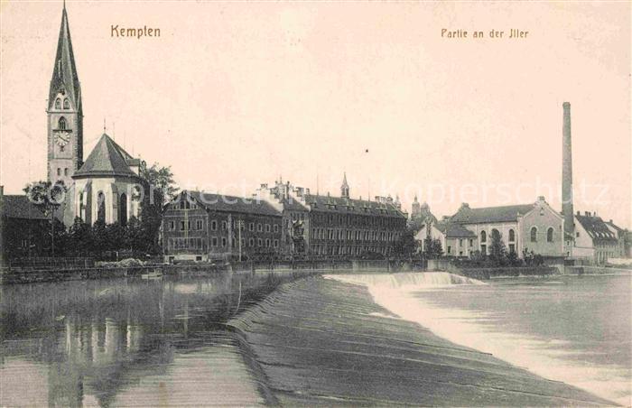 Kempten Allgaeu Illerpartie