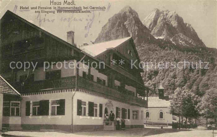 Hammersbach Grainau haus Madl Hotel Pension Hammersbach