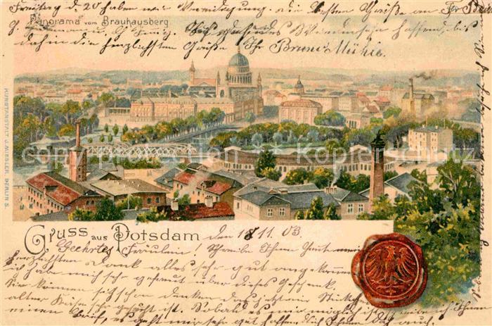 Potsdam Panorama vom Brauhausberg