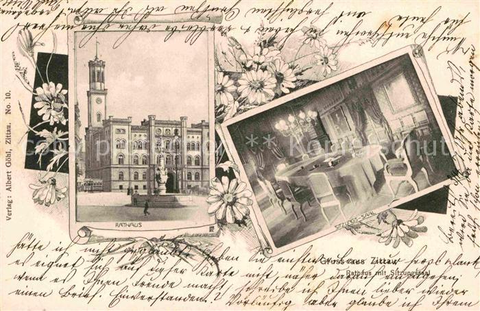 Zittau Rathaus mit Sitzungssaal