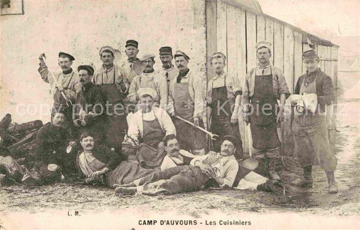 Champagne Sarthe Camp d_Auvours Les Cuisiniers Gruppenfo