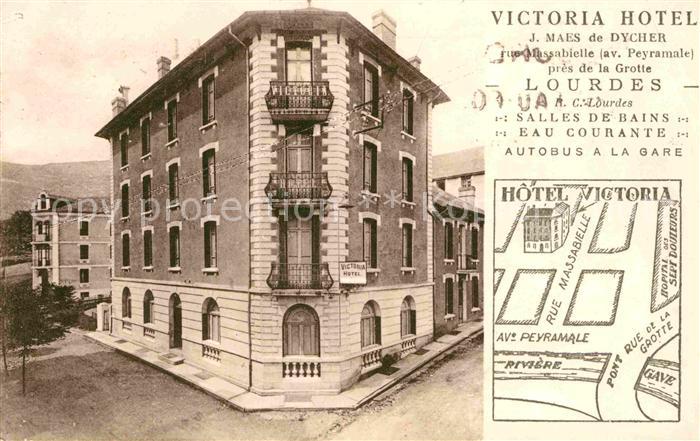 Lourdes Hautes Pyrenees Victoria Hotel