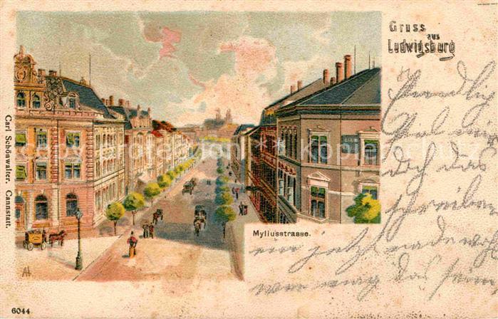 Ludwigsburg Wuerttemberg Myliusstrasse