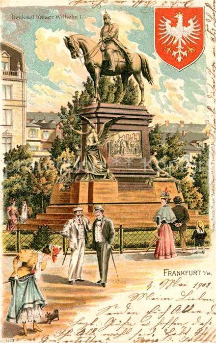 Frankfurt Main Denkmal Kaiser Wilhelm I