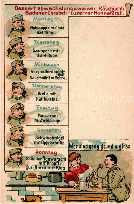 Luzern LU Dessert abwechslungsweise