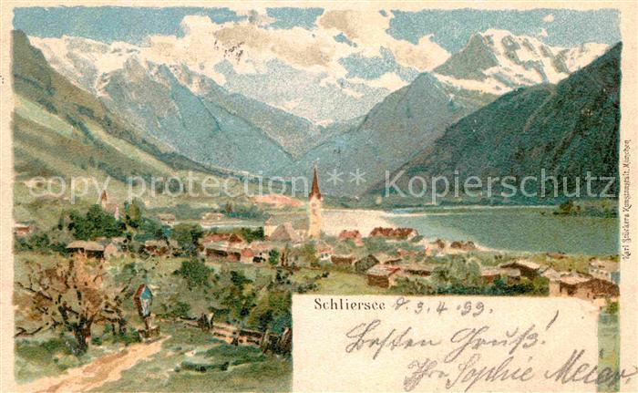 Schliersee Kuenstlerkarte