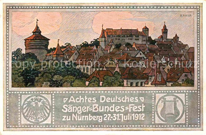 NueRNBERG  CITY 8. Deutsches Saengerfest