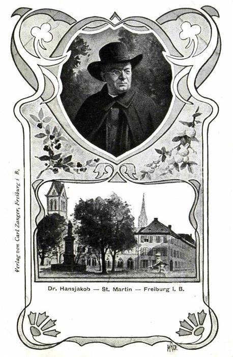 Freiburg Breisgau Dr. Hansjakob St. Martin