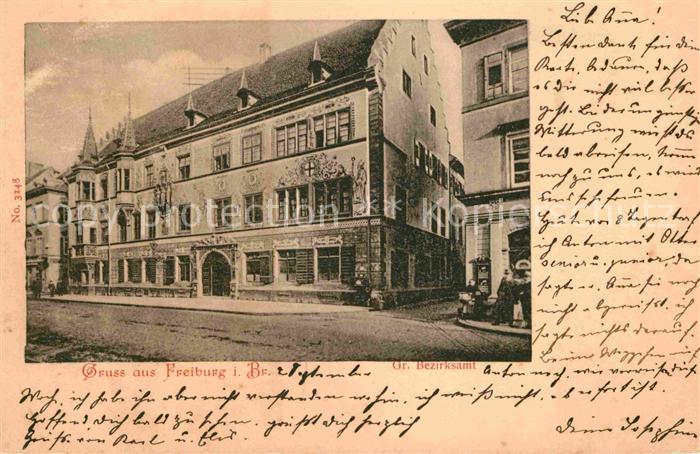 Freiburg Breisgau Grosses Bezirksamt