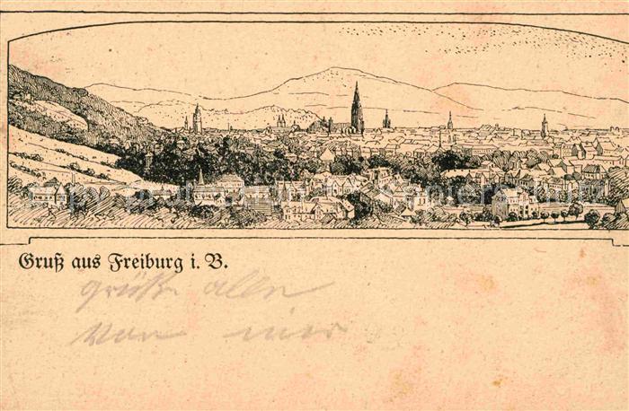 Freiburg Breisgau Panorama