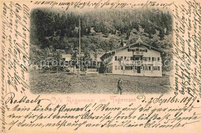 Tegernsee Bayern Cafe Angermeier