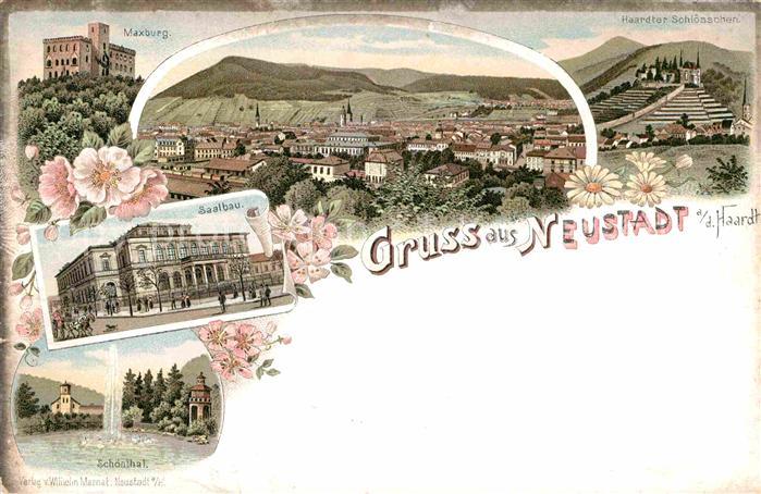 Neustadt Haardt Maxburg Saalbau Schoenthal Schloesschen