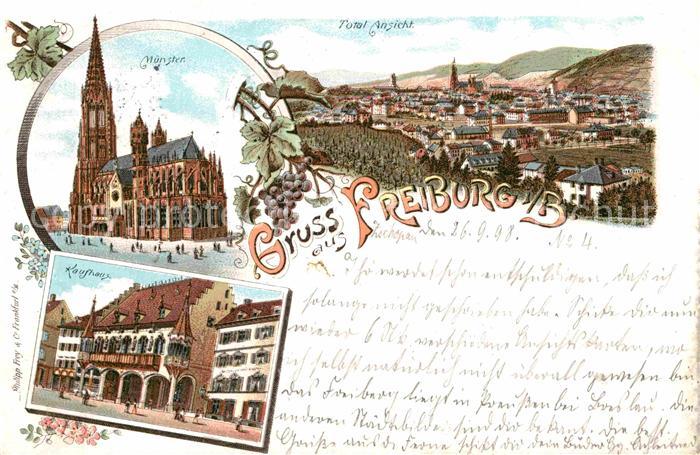 Freiburg Breisgau Muenster Kaufhaus