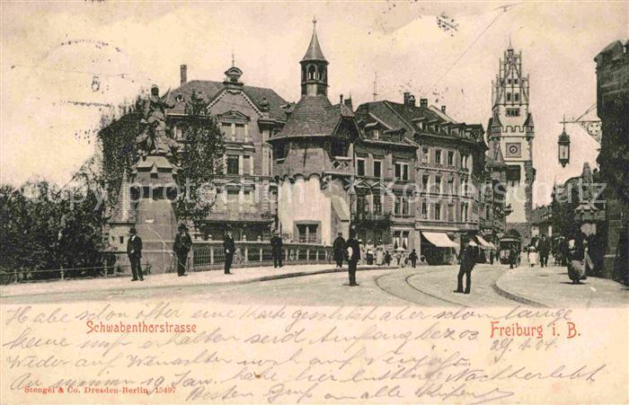 Freiburg Breisgau Schwabenthorstrasse