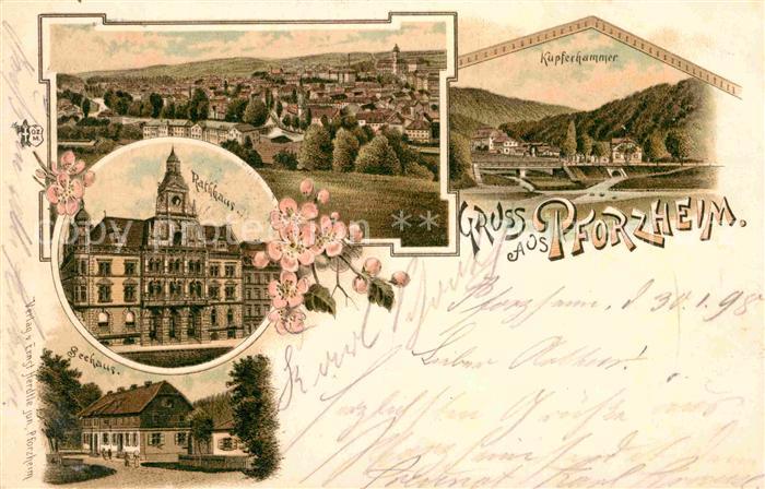 Pforzheim Kupferhammer Rathaus Seehaus