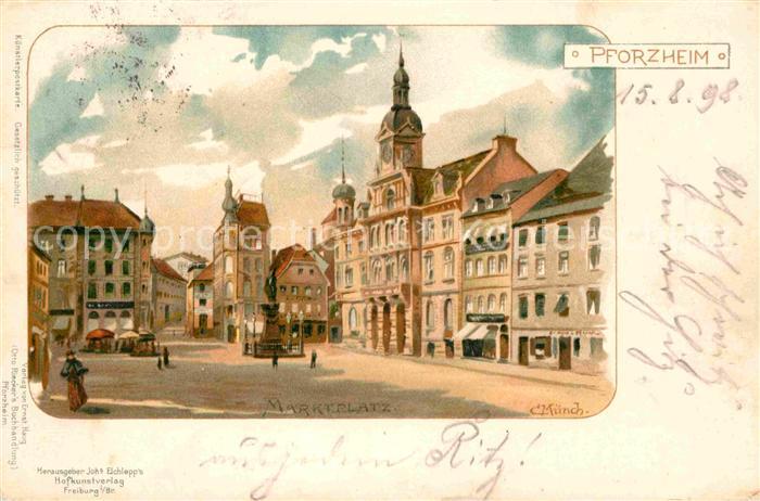 Pforzheim Marktplatz