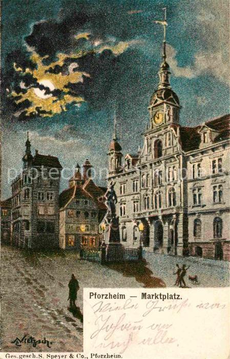 Pforzheim Marktplatz