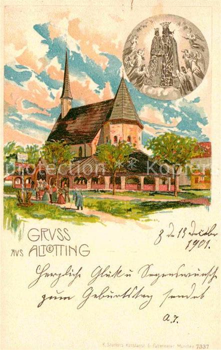 Altoetting Kirchenpartie