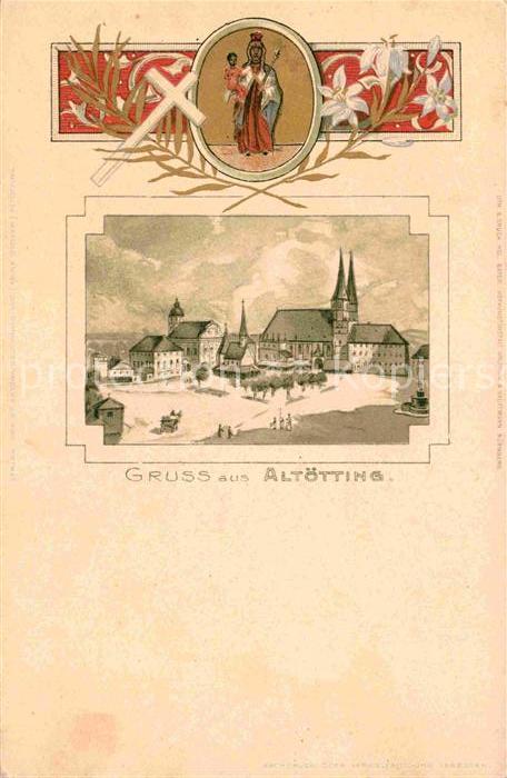 Altoetting Kirchenpartie