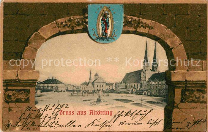 Altoetting Kirchenpartie