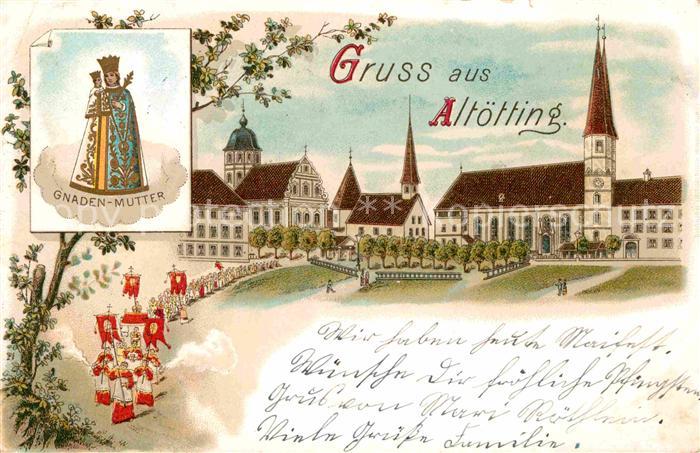 Altoetting Gnadenmutter Kapelle Kirchen